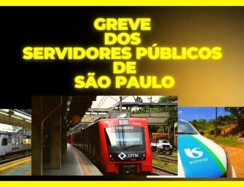 GREVE DOS SERVIDORES EM SÃO PAULO-SABESP, Metrô e CPTM