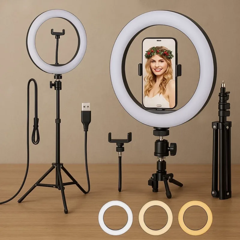 Maravilhoso Ring Light Iluminador Anel Luz