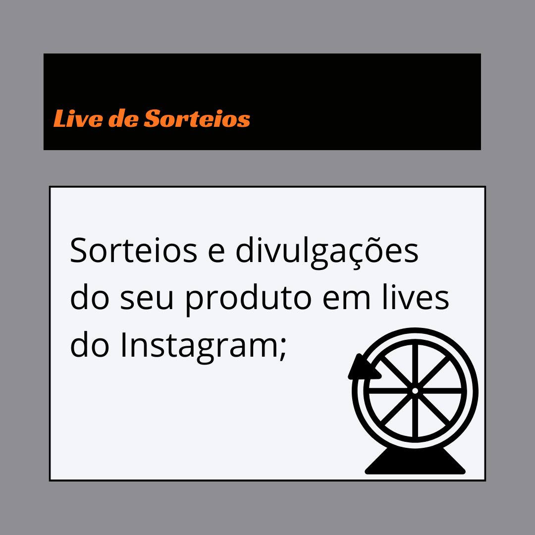 Serviços Rolê de App-Live de Sorteios