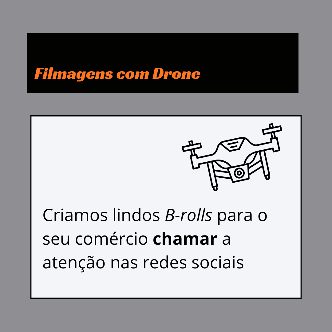 Serviços Rolê de App-Filmagem com Drones