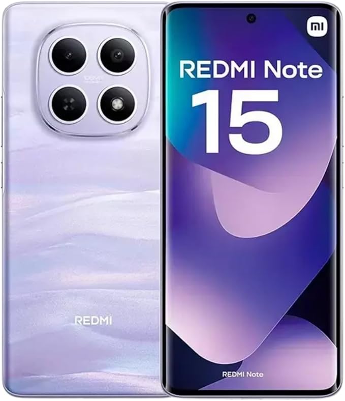 Smartphone Xiaomi Redmi Note 15 5G 256GB/8GB Ram (Roxo)