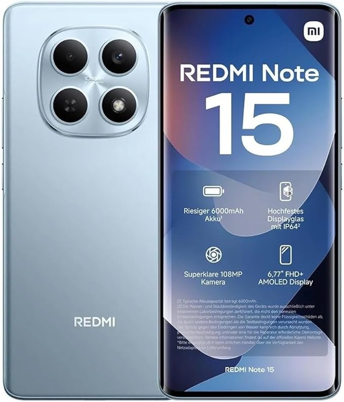 Xiaomi Redmi Note 15 Azul 256GB 8GB RAM