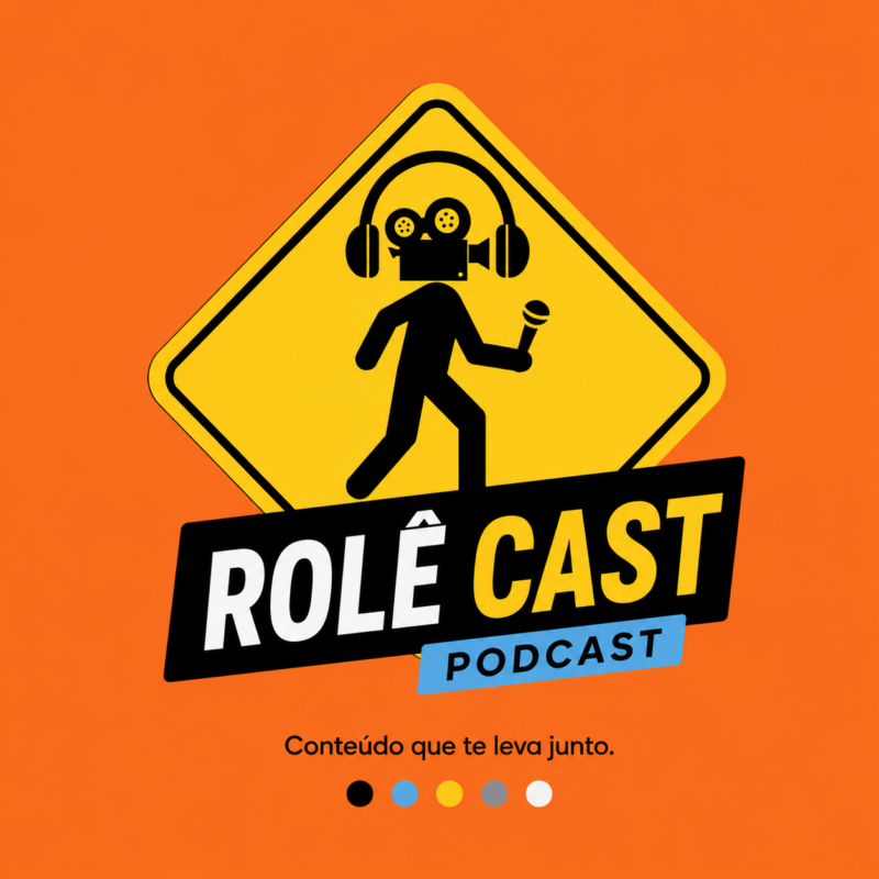 Logo do podcast Rolê Cast - O podcast oficial da empresa Rolê de App para Motoristas por Aplicativos